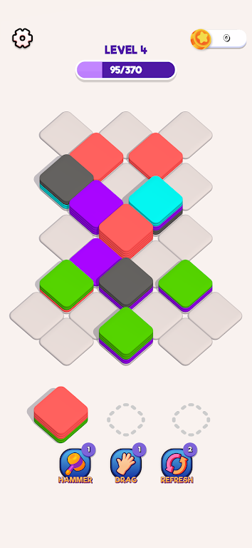 Block Sort 3D - ASMR Tile Sort ภาพหน้าจอ 0