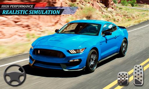 Mustang Car Simulator 3D Game 螢幕截圖 3