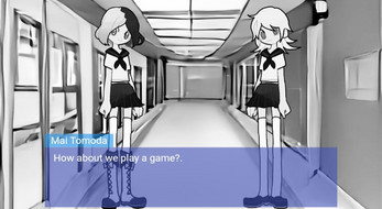 Schermata A Quick Rejection: a rushed visual novel. 1