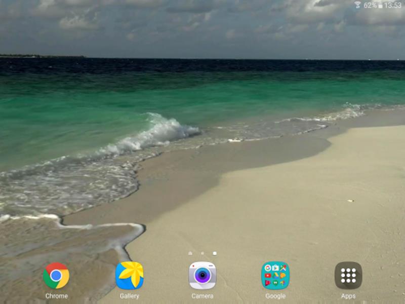 Tropical Beach Live Wallpaper スクリーンショット 2