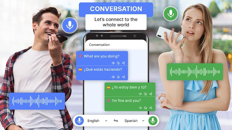 Translate Voice Translator App Schermafbeelding 1