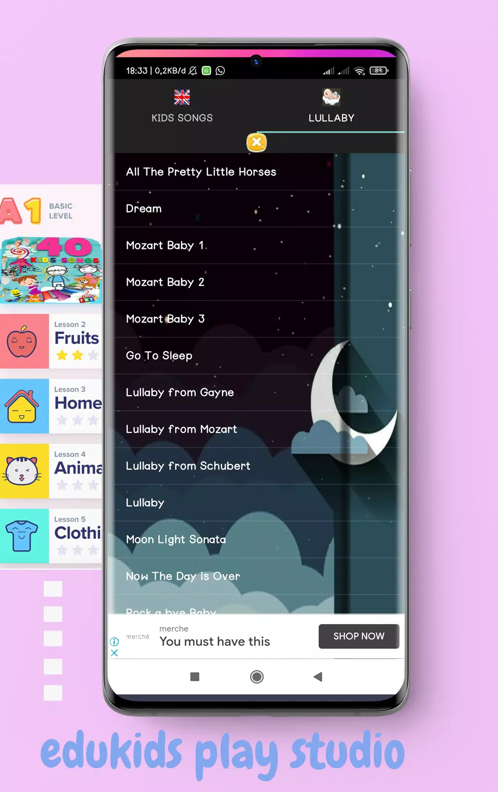 Kids Preschool Learning Songs Screenshot 1