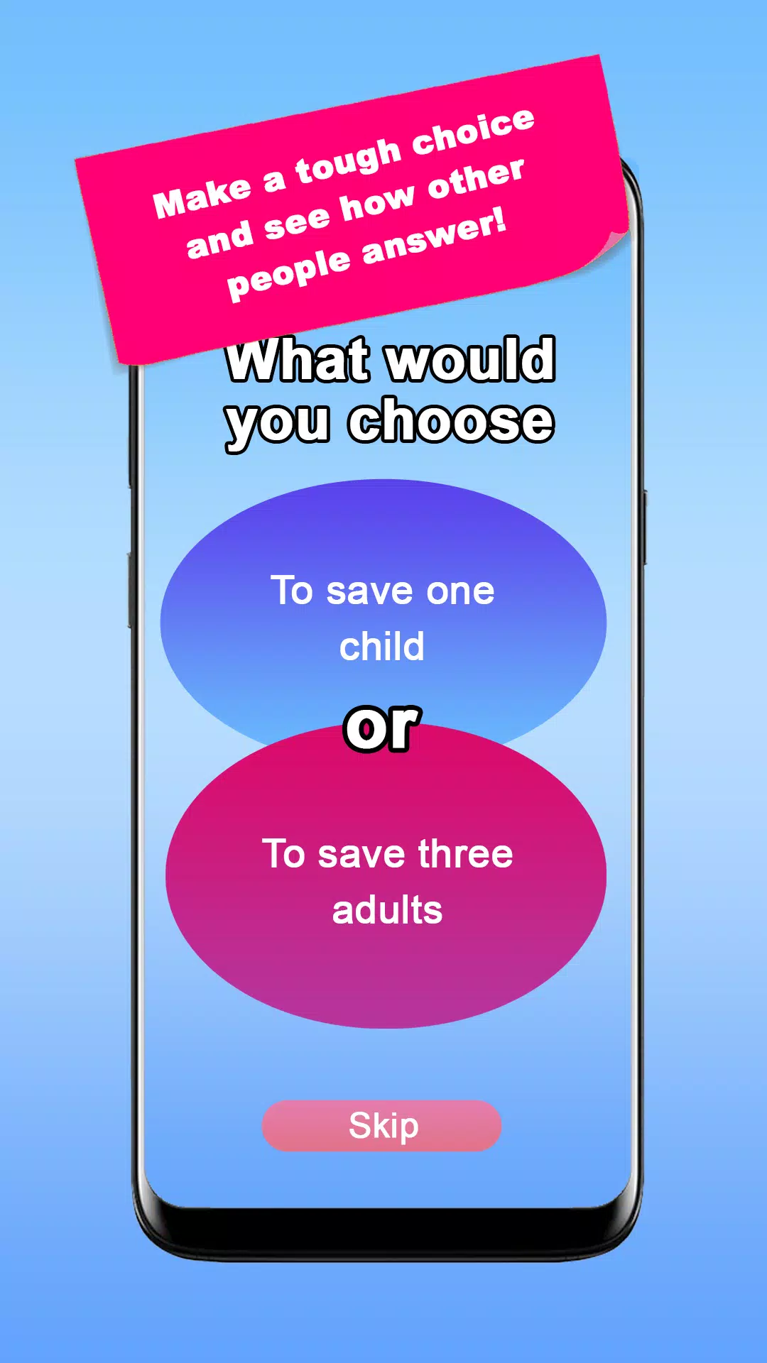 What would you choose? Dilemma Screenshot 1