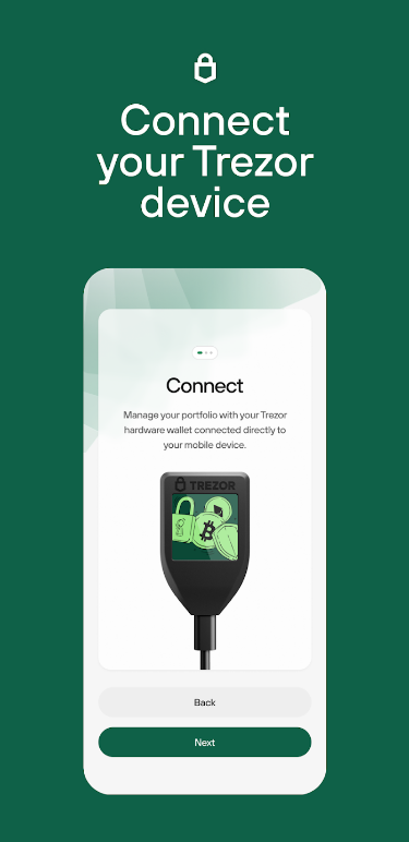 Trezor Suite Lite Tangkapan skrin 3