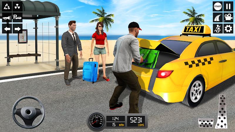 Taxi Simulator 3d Taxi Sim Screenshot 0