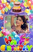 Birthday Photo Frames & Editor ဖန်သားပြင်ဓာတ်ပုံ 1