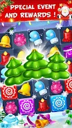 Candy Christmas Match 3 Zrzut ekranu 3