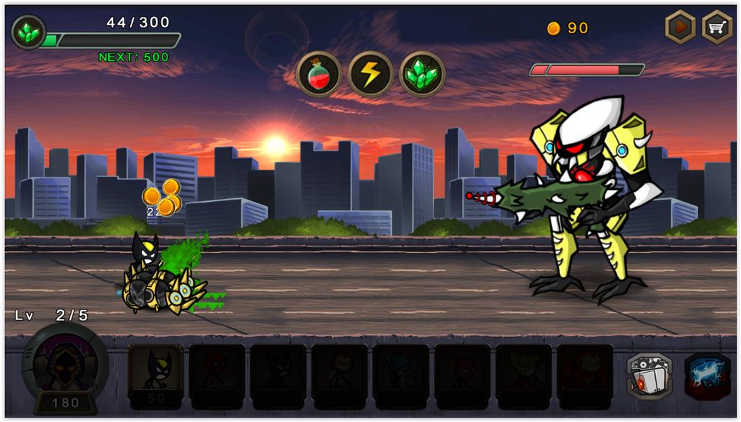 HERO WARS: Super Stickman Defense Screenshot 3