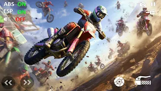 Motocross Beach Bike Games 3D স্ক্রিনশট 2