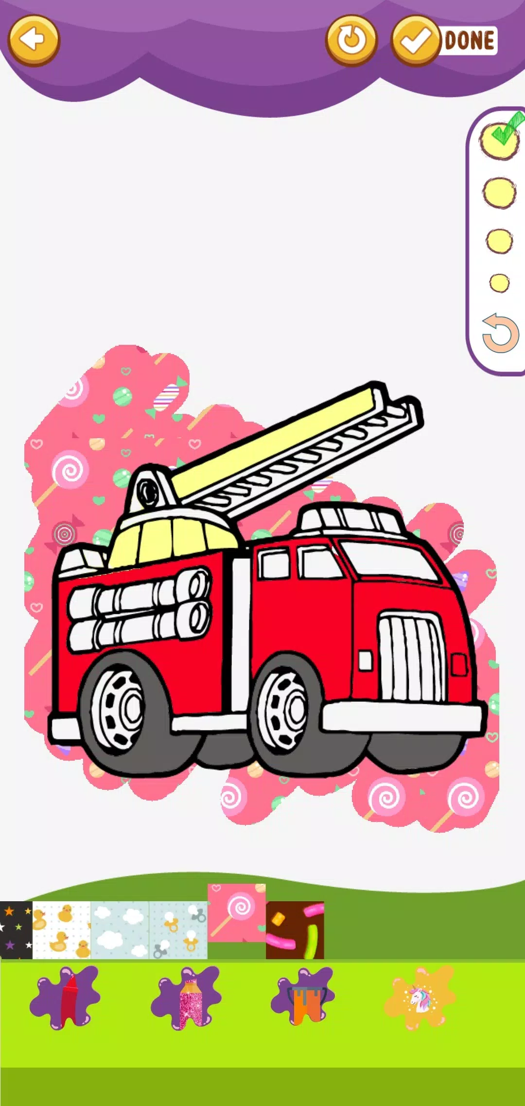 Trucks Coloring Pages 螢幕截圖 3