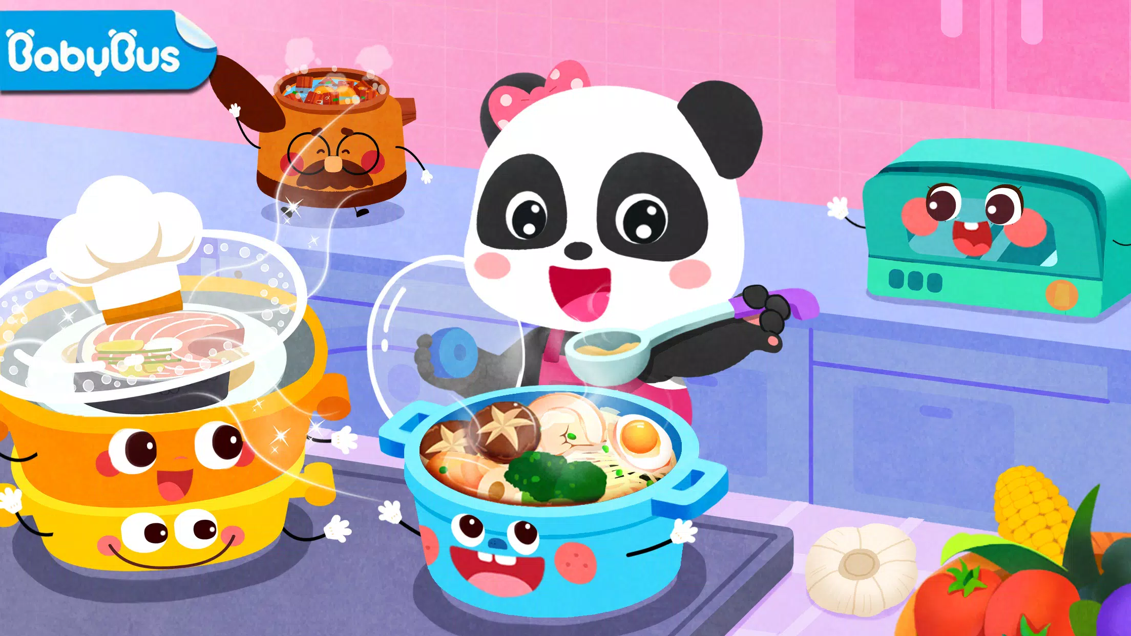 Baby Panda's Kitchen Party 螢幕截圖 0