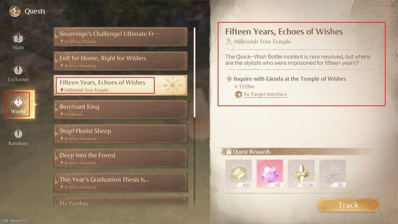 how to obtain Silvergale's Aria in Infinity Nikki