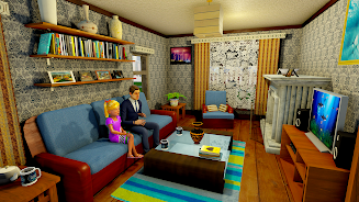 Virtual Daddy Family Life Game Captura de pantalla 2