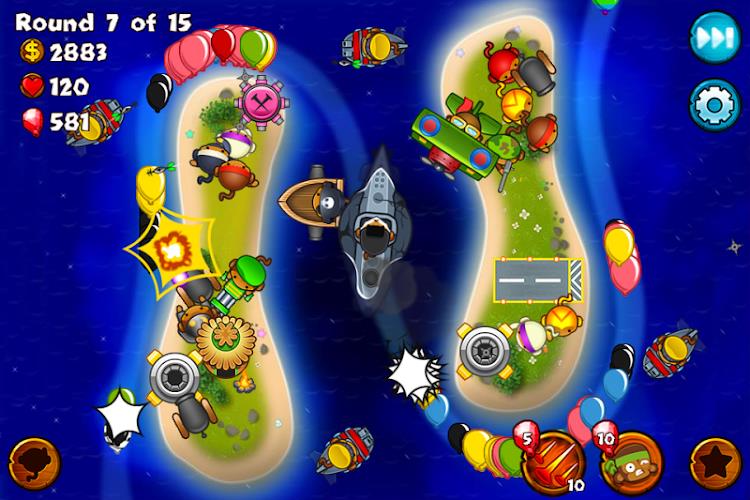 Bloons Monkey City Schermafbeelding 1