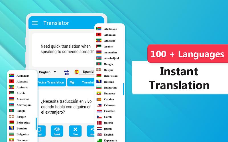 All Language Voice Translator Captura de tela 3