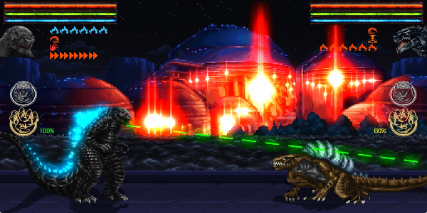 Godzilla: Omniverse Mod</p>
<p>Godzilla: Omniverse Mod एपीके लाभ:</p><p>Godzilla: Omniverse जैसे एक्शन गेम खिलाड़ियों को चुनौतियों से पार पाने के लिए त्वरित प्रतिक्रिया और सटीक युद्धाभ्यास की मांग करने वाले उच्च जोखिम वाले परिदृश्यों में डुबो देते हैं। खिलाड़ी आम तौर पर एक नायक की भूमिका निभाते हैं, दुश्मनों से लड़ते हैं और एक गतिशील खेल की दुनिया में पहेलियाँ सुलझाते हैं, जिसमें अक्सर आश्चर्यजनक दृश्य और विविध एक्शन अनुक्रम होते हैं।  गेमप्ले में रोबोट, राक्षस, खलनायक और एलियंस सहित विभिन्न प्रकार के दुश्मनों का सामना करते हुए, Achieve उद्देश्यों के लिए मुकाबला करना, कूदना, चकमा देना और अन्य क्रियाएं शामिल हैं।  लगातार कठिन स्तरों पर विजय पाने के लिए खिलाड़ियों को अपने कौशल और उपकरणों को उन्नत करना होगा।  कई एक्शन गेम गेमप्ले में गहराई और सटीकता जोड़ते हुए कॉम्बो सिस्टम, क्षमताओं और संवर्द्धन को भी शामिल करते हैं।  संक्षेप में, एक्शन गेम तेज़ गति वाले उत्साह, रोमांचकारी लड़ाइयों और प्रभावशाली दृश्यों की पेशकश करते हैं, जो एक चुनौतीपूर्ण और पुरस्कृत गेमिंग अनुभव प्रदान करते हैं।</p>