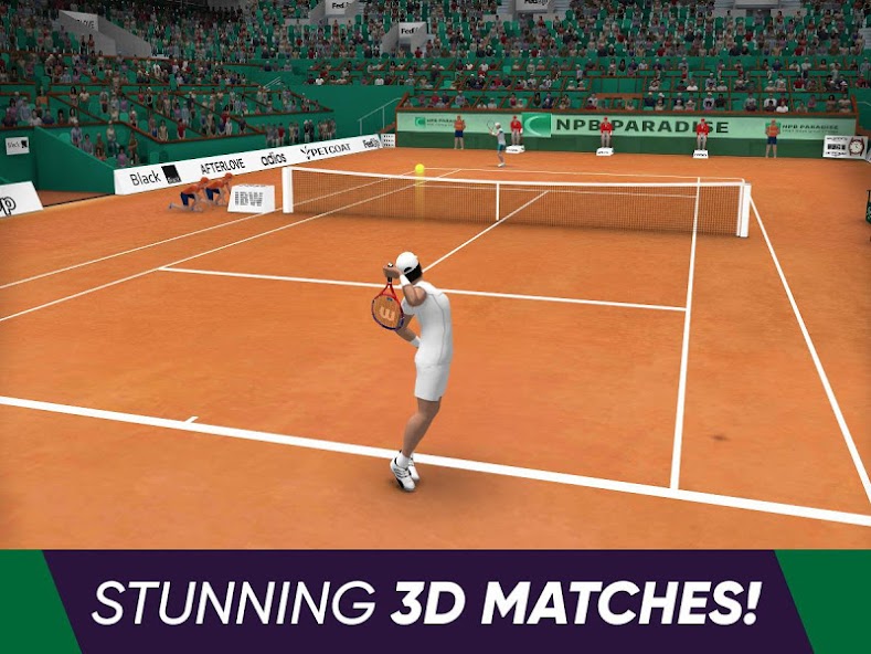 Tennis World Open 2024 - Sport Mod Ekran Görüntüsü 2