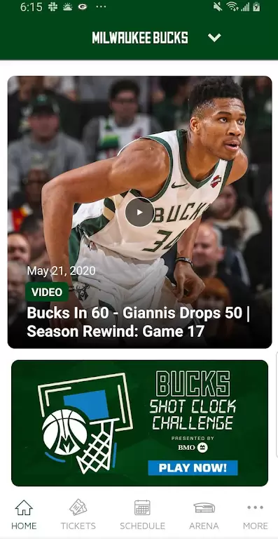 Bucks & Fiserv Forum App Screenshot 0