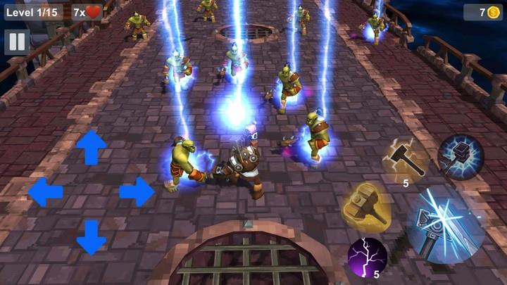 Thor Thunder Hammer: Hero Game 스크린샷 0