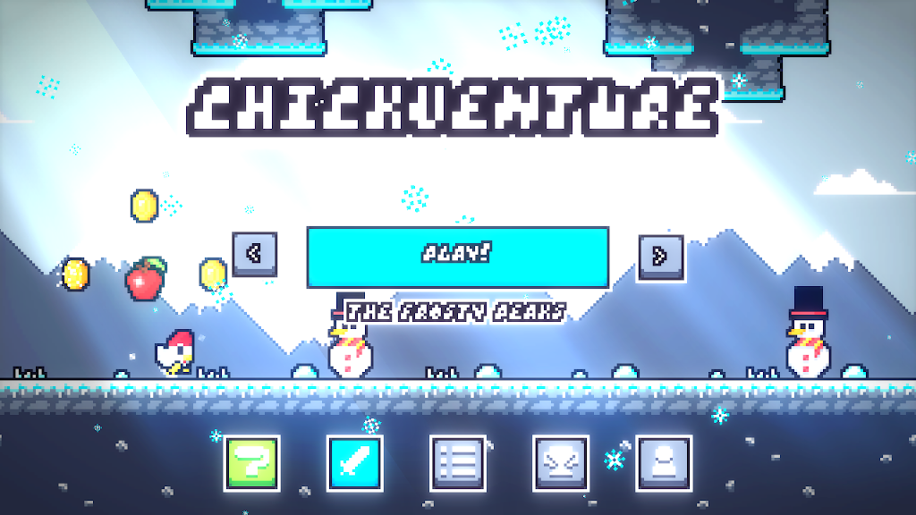 Chickventure: A Runner Game スクリーンショット 1