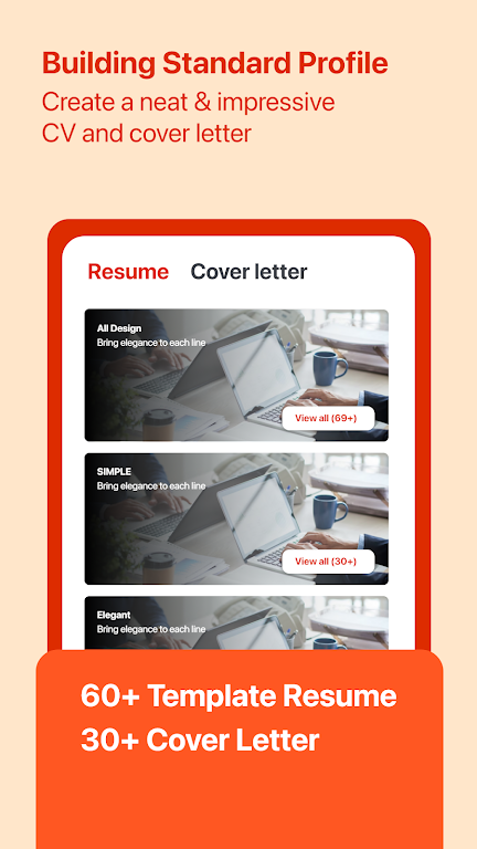 Cover Letter for Job App 螢幕截圖 0