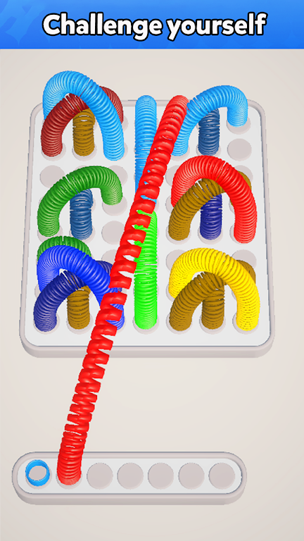 Schermata Slinky Jam 3D - Sort puzzle 1