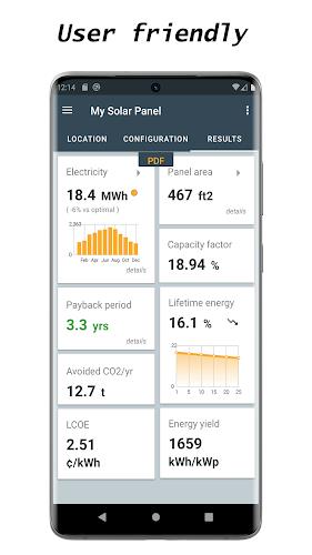 My Solar Panel Lite 螢幕截圖 1