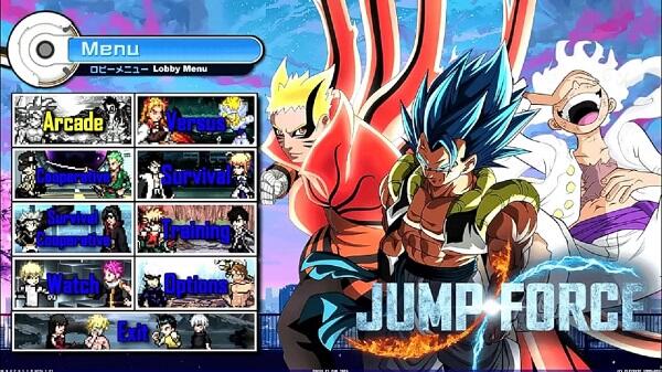 Jump Force Mugen Captura de pantalla 1