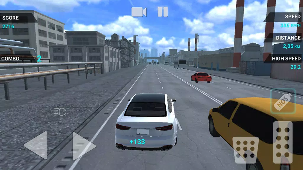 Traffic Racer Speeding Highway Скриншот 0