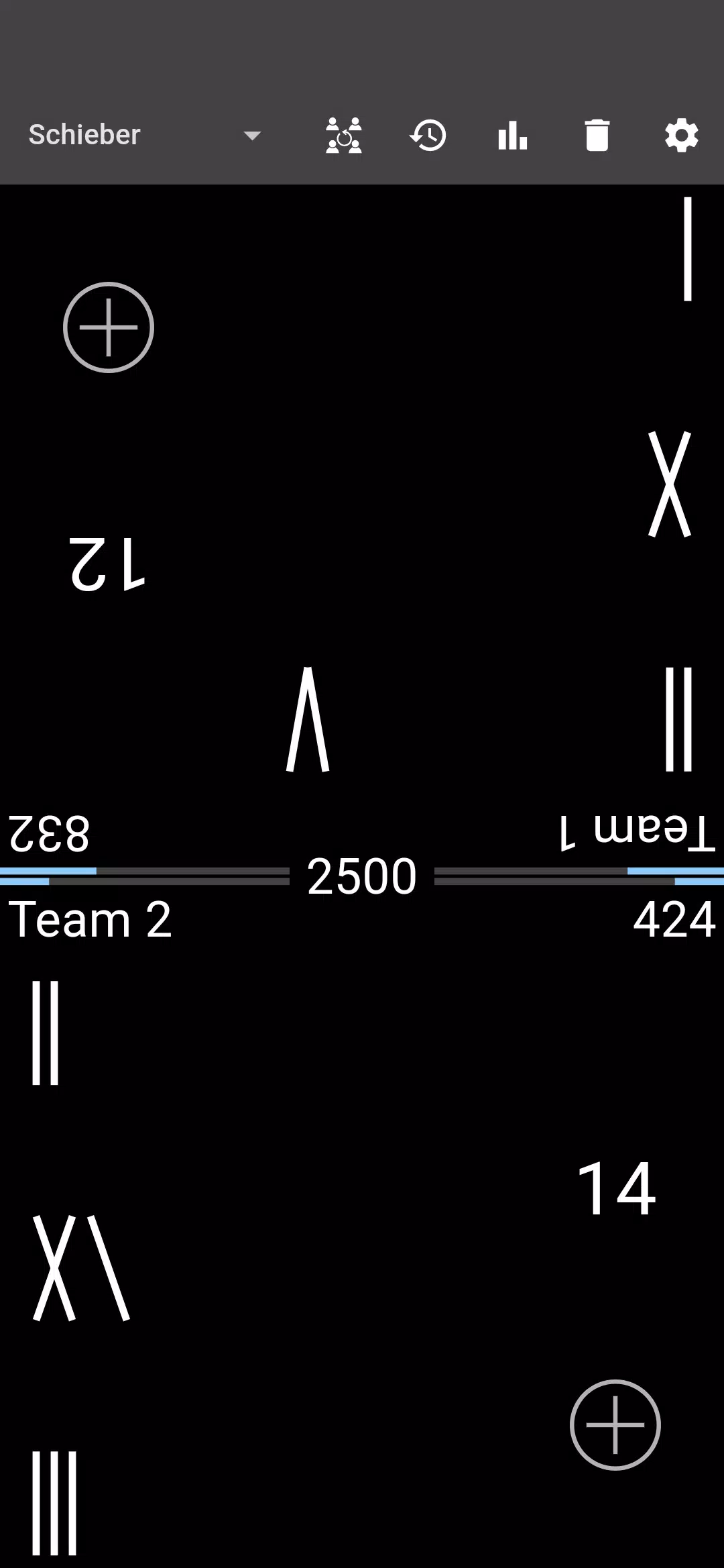 Schermata Jass board 0