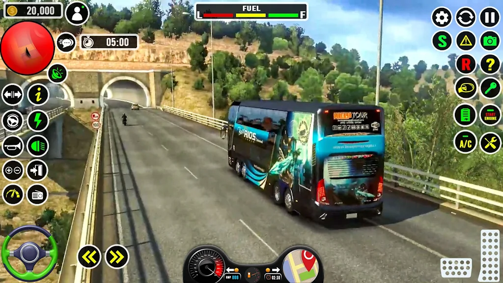 Coach Bus Driving 3D Bus Game स्क्रीनशॉट 3