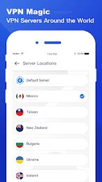 VPN Magic - Fast VPN Proxy Service Provider Zrzut ekranu 2