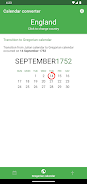 Calendar Converter ဖန်သားပြင်ဓာတ်ပုံ 2