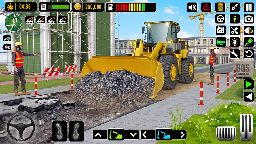 City Road Construction Games Zrzut ekranu 1