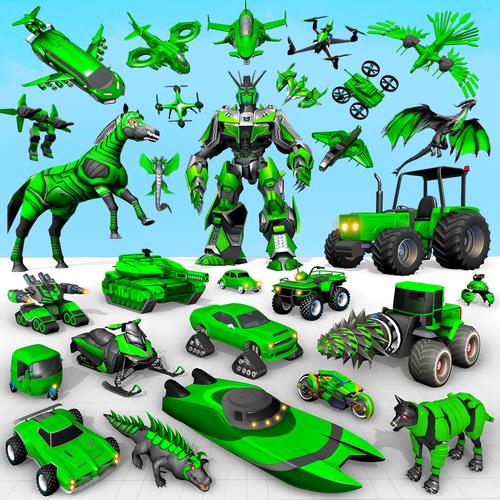 Horse Robot: Car Robot Games Captura de pantalla 0