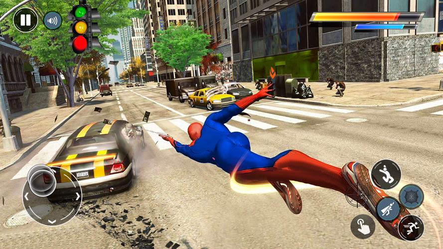 Spider Games :Epic Spider Hero Tangkapan skrin 1