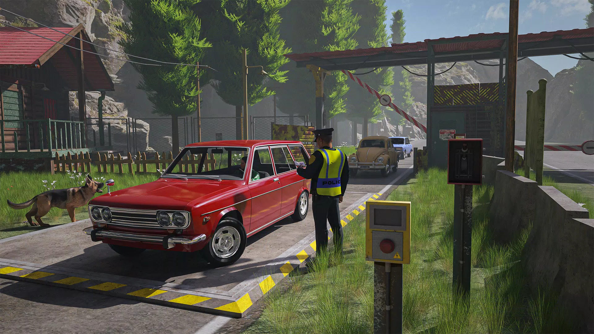 Border Patrol Police Game Captura de tela 2