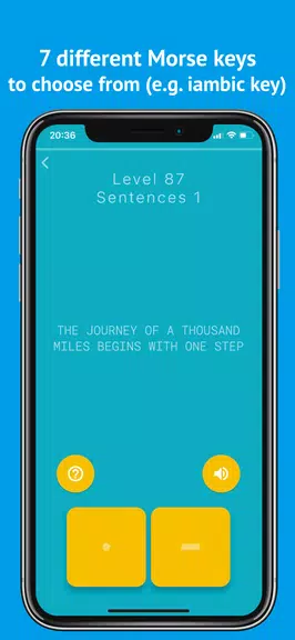 Morse Mania: Learn Morse Code Schermafbeelding 2
