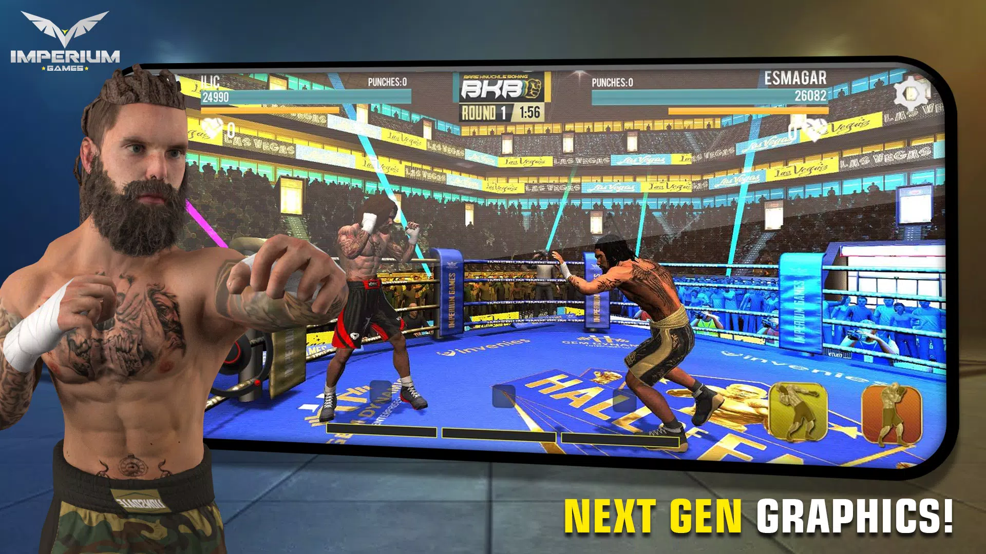 Bare Knuckle Brawl Ảnh chụp màn hình 2