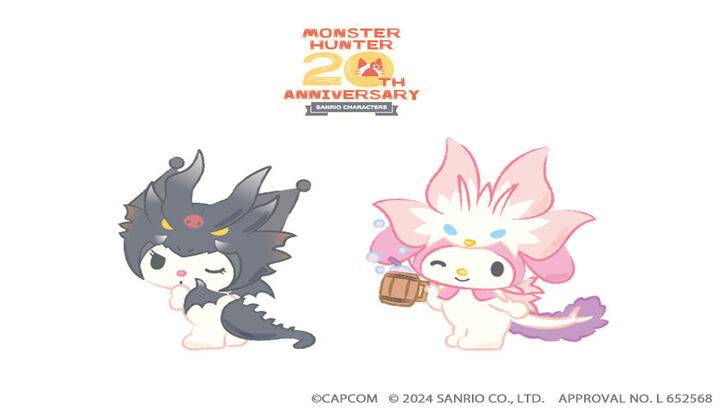 Monster Hunter x Hello Kitty Island Adventure Collabory apporte des articles Cinnamoroll dans le jeu