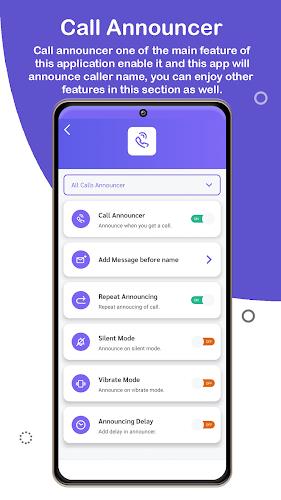 Caller Name Announcer & Talker Zrzut ekranu 2