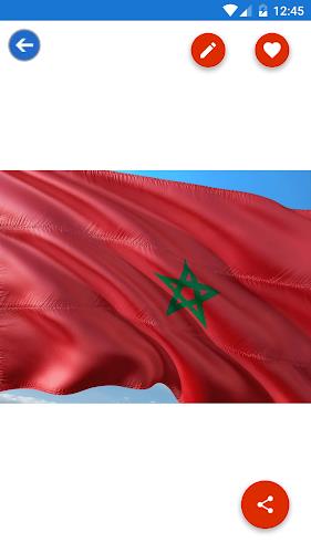 Morocco Flag Wallpaper: Flags Screenshot 2