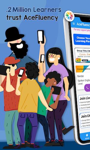 AceFluency: Spoken English App Ekran Görüntüsü 0
