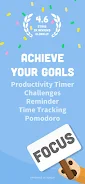 Focus Dog: Productivity Timer Captura de tela 0