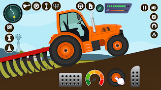 Farm Tractors Dinosaurs Games Capture d'écran 3