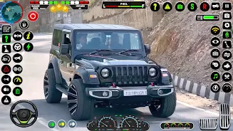 Offroad Jeep Driving:Jeep Game Скриншот 1