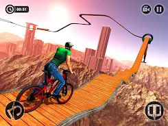 Schermata Impossible BMX Bicycle Stunts 0