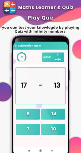 Learn Math : mental arithmetic 스크린샷 3