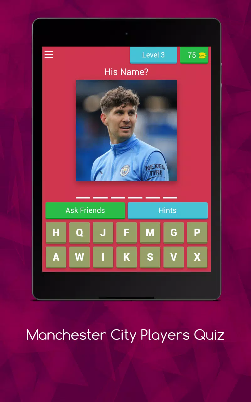 Manchester City Player's Quiz 스크린샷 3