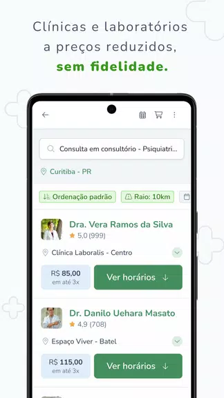 Medprev: Agende Médico e Exame Скриншот 1